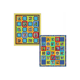 ABC 123 Menagerie Pattern